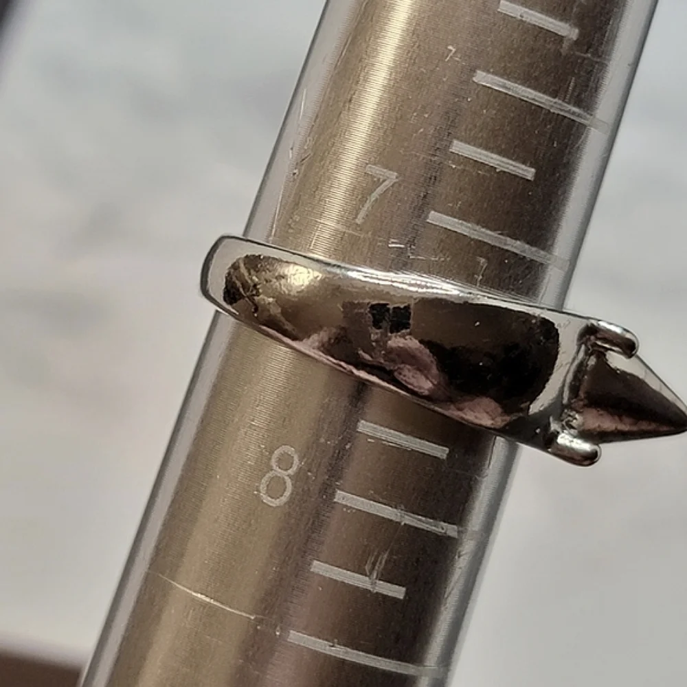 Silver Spike Ring